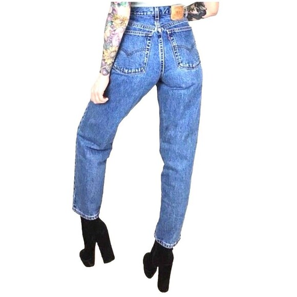 Vintage Levi's 505 Slim Fit Straight Leg Women's Size 12 Mis S - Picture 5 of 11